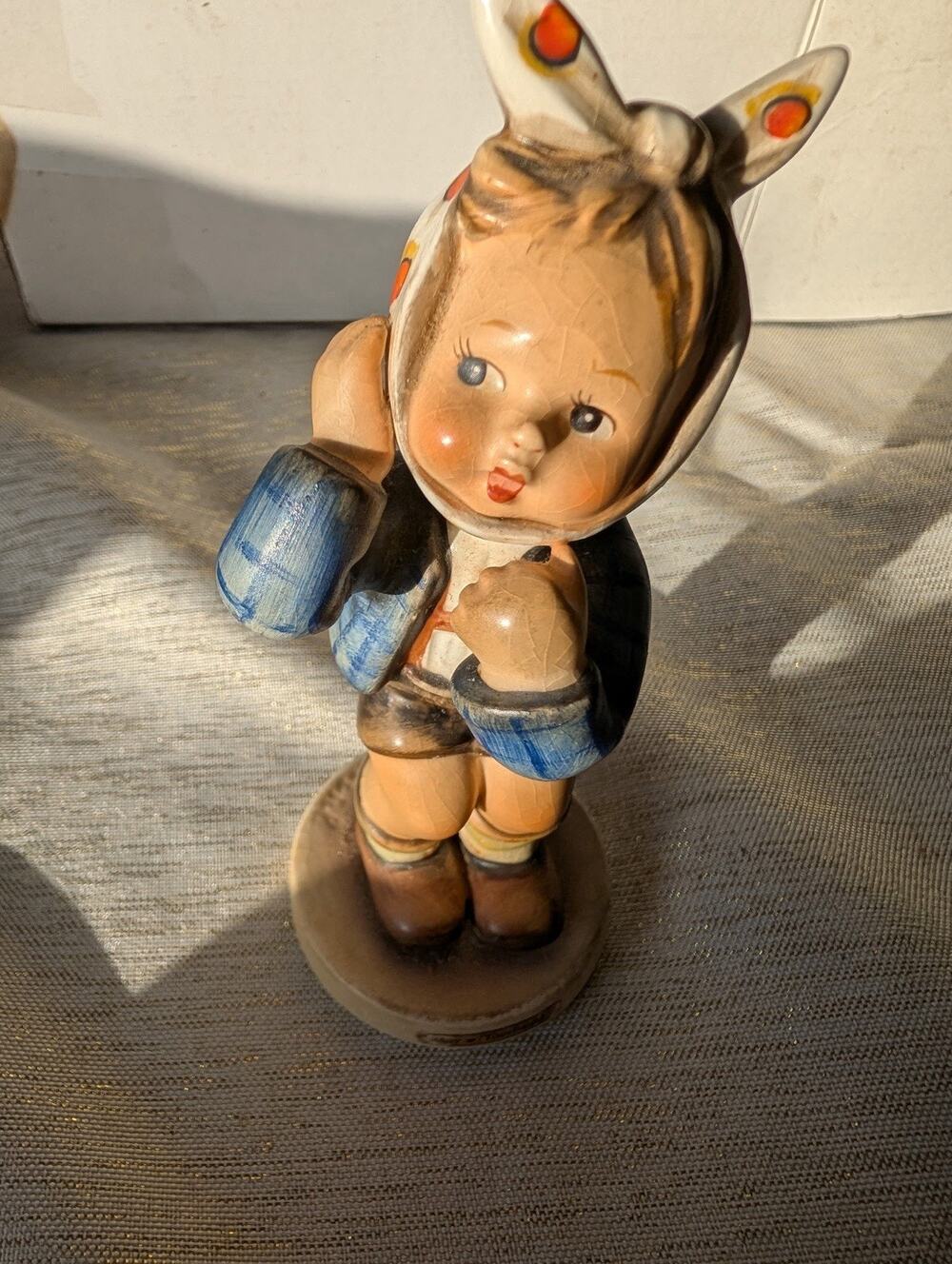 Hummel Figurine "BOY WITH TOOTHACHE" HUM #217 TMK4 Goebel Germany J833